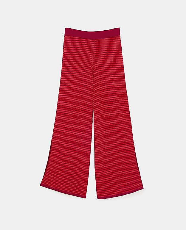 Pantalones de talle alto de Zara.