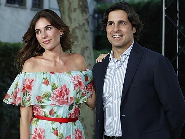 Lourdes Montes y Fran Rivera en un evento.