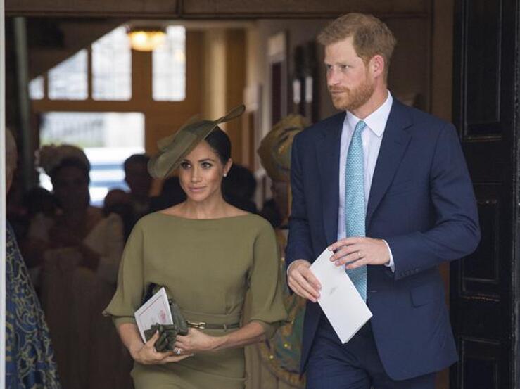 Fotos: Meghan Markle elige a Ralph Lauren para el bautizo del príncipe Luis