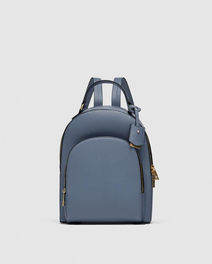 Mochila de Zara. (Precio: 9,99 euros).