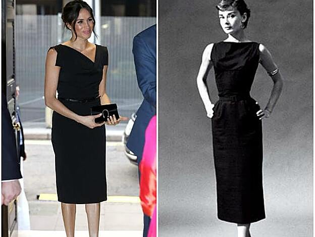 Meghan Markel y Audrey Hepburn