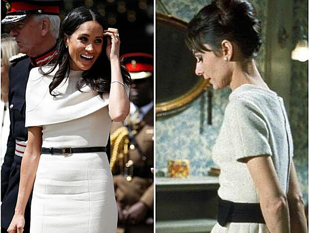Meghan Markel y Audrey Hepburn