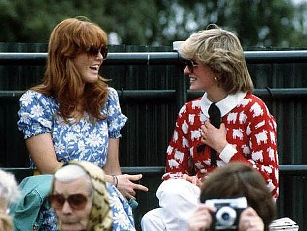 Sarah Ferguson y Diana de Gales
