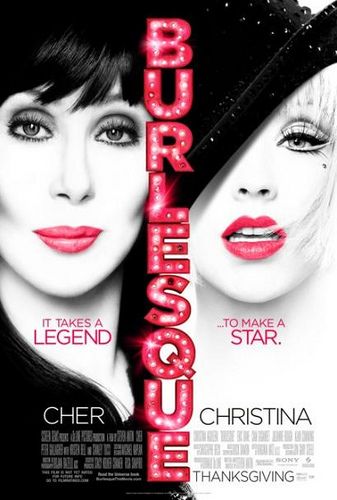 'Burlesque' (2010). Christina Aguilera y Cher juntas en esta pedazo de película musical.