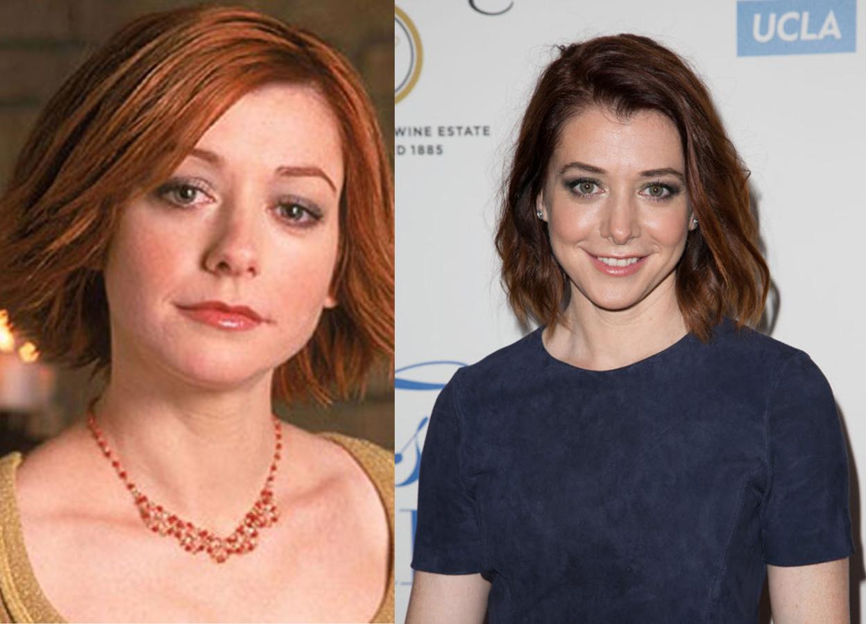 Interpretaba a Willow, la mejor amiga de Buffy. Tras su éxito en la serie Alyson pasó por un par de episodios de 'Aquellos maravillosos 70' y luego en 'Veronica Mars'. Pero sin duda su papel estrella vino con 'Cómo conocí a vuestra madre' donde interpretó a Lily Aldrin durante 9 temporadas.