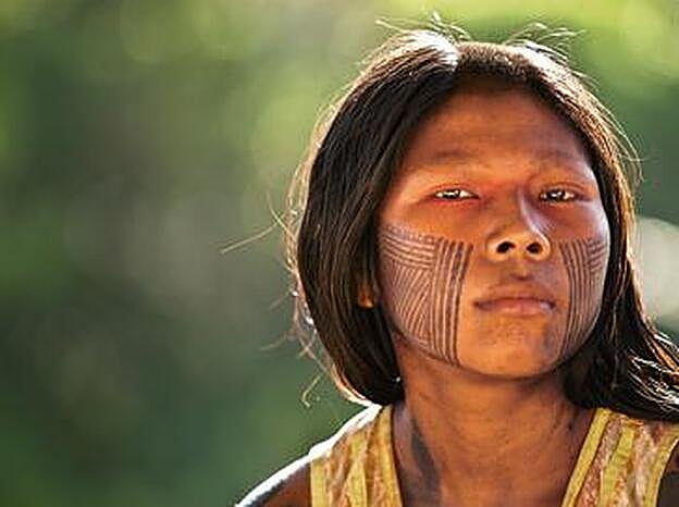 Belleza Kayapó. Kubenkrajke, Amazonia (Brasil), 2010. Photo 2018 Cristina Mittermeier. All rights reserved.www.sealegacy.org.