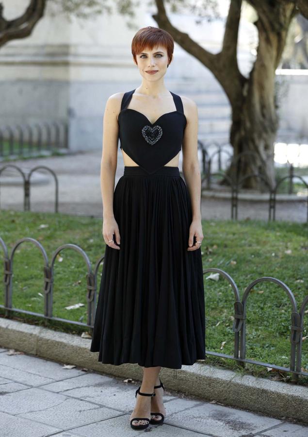 La actriz Aura Garrido, de Fendi.