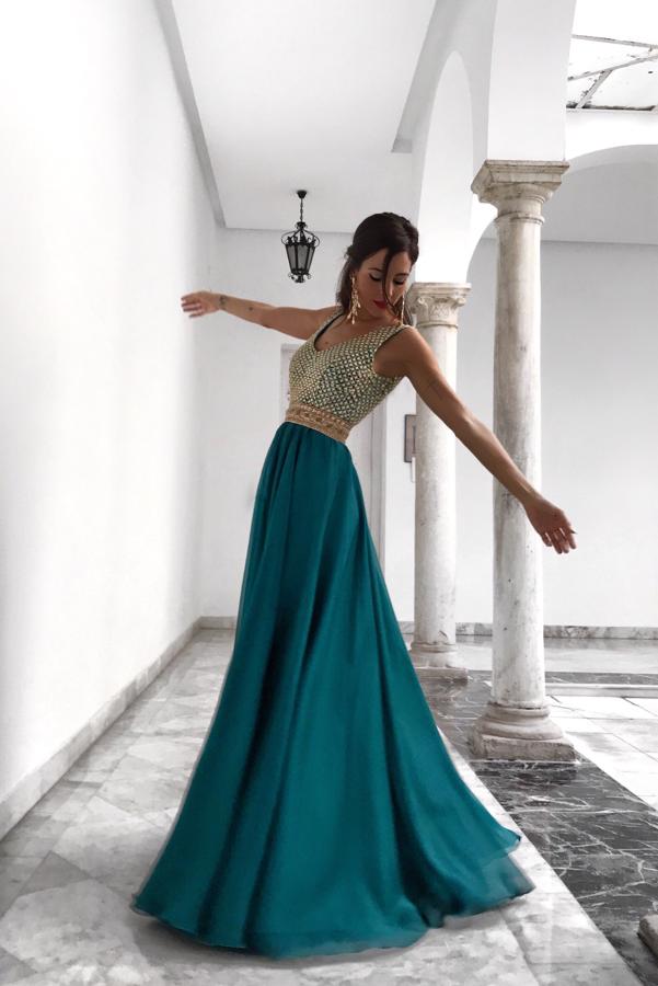 Vestido Renata de Rocio Osorno Costura: 460 euros.