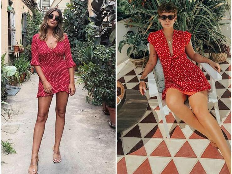 Fotos: Dónde copiar el vestido de lunares de Dulceida y Laura Escanes