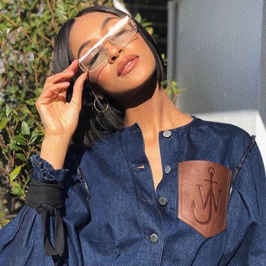 El ángel de Victoria's Secret Jourdan Dunn, ama su corte de pelo.
