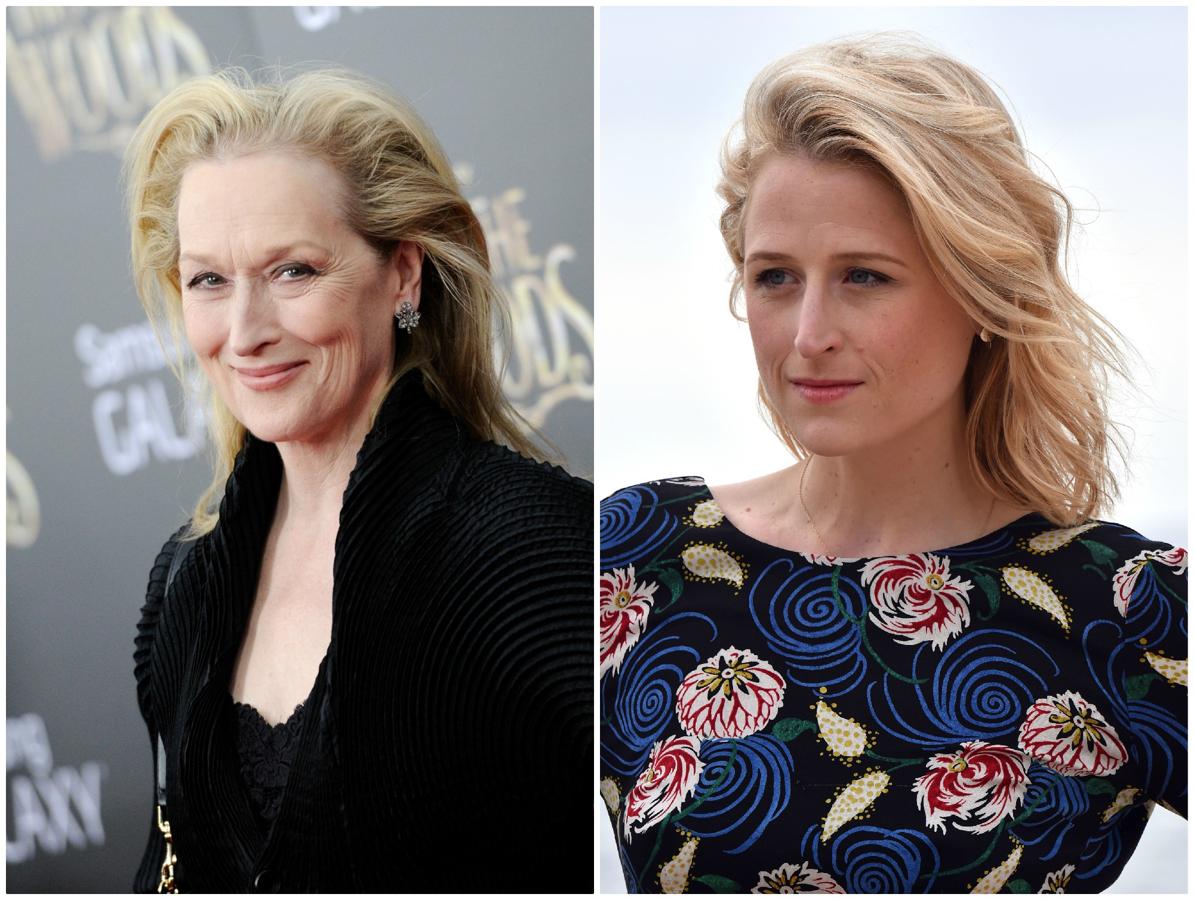 La actriz Meryl Streep guarda un gran parecido físico con sus cuatro hijas, aunque con quien más rasgos tiene en común es con Mamie Gumer, quien también ha escogido la actuación como carrera profesional.
