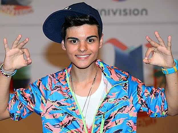 Abraham Mateo comenzó su carrera musical con siete años.