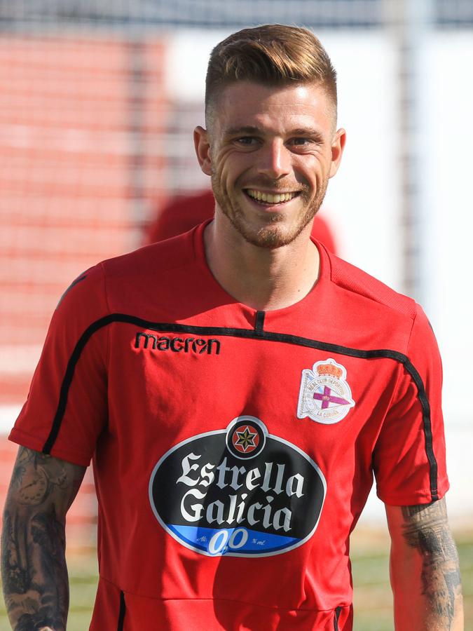 Diego Caballo, jugador del Deportivo de A Coruña.