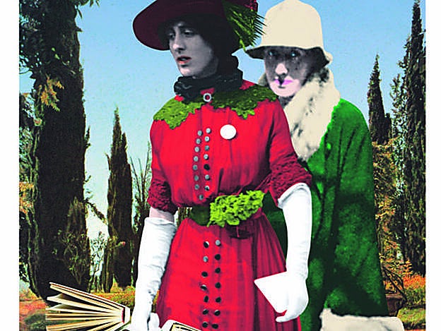 Ilustración de Virginia Woolf y Vita Sackville-West.
