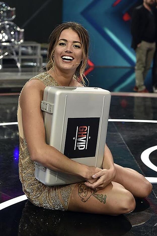 Alyson, ganadora del 'reality' 'GHVIP 2018'.