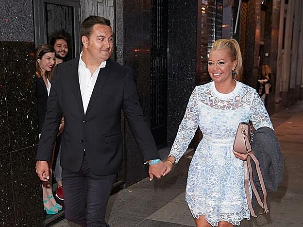 Belén Esteban y Miguel Marcos en una imagen de archivo.