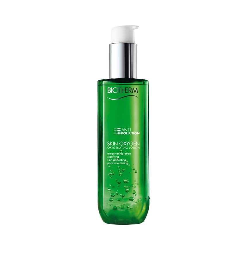 Loción oxigenante con activos anti-contaminación Skin Oxygen de Biotherm.