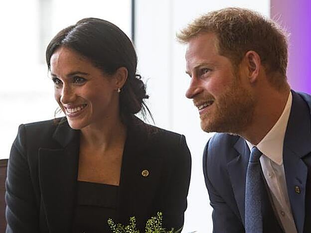 Los duques de Sussex.