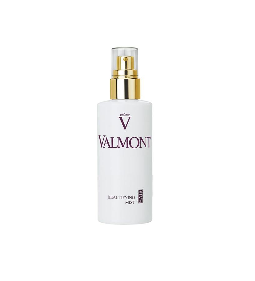 Esta loción recupera el brillo y reaviva y prolonga el color del cabello. Se trata de un spray bifásico que ilumina el cabello sin apelmazarlo y contiene ingredientes que prolongan la duración de la coloración capilar.  Beautifying Mist de Valmont  (98 €).
