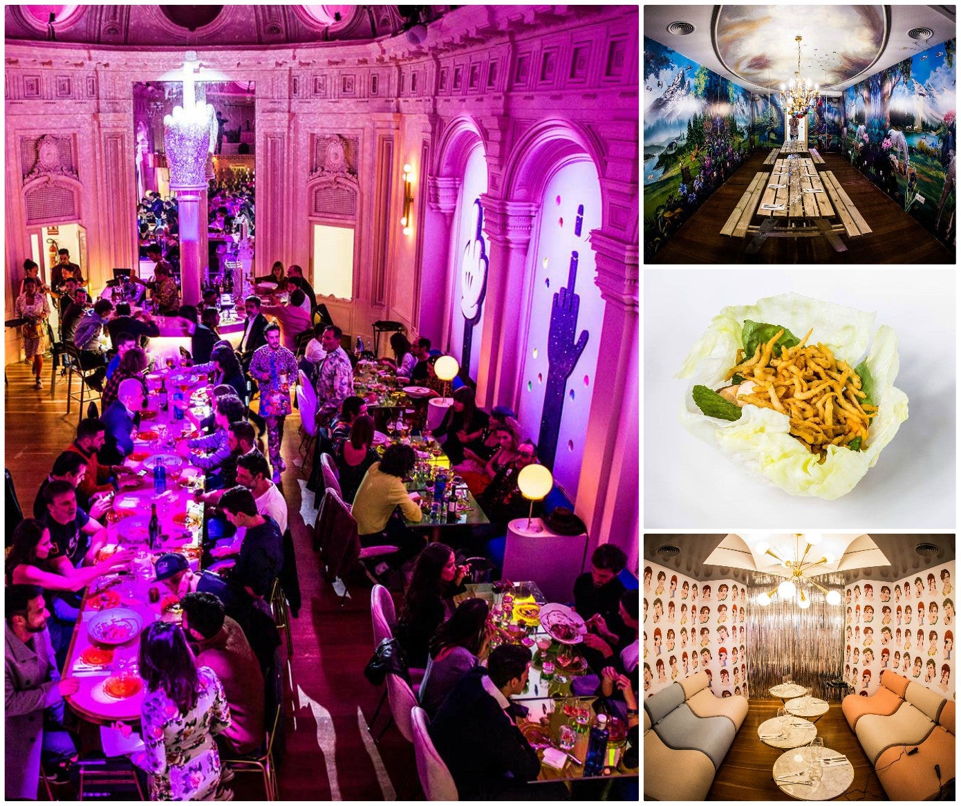 Dicen que "hay que tener muy buen gusto para ser un hortera", así que este local situado en la Calle La Bolsa, 12, se ha convertido en el centro de reunión de la 'beautiful people' de la capital, dispuestos a disfrutar en un espacio de tres pisos, varias salas y muchos ambientes de una coctelería donde se puede comer y un restaurante donde se puede beber.