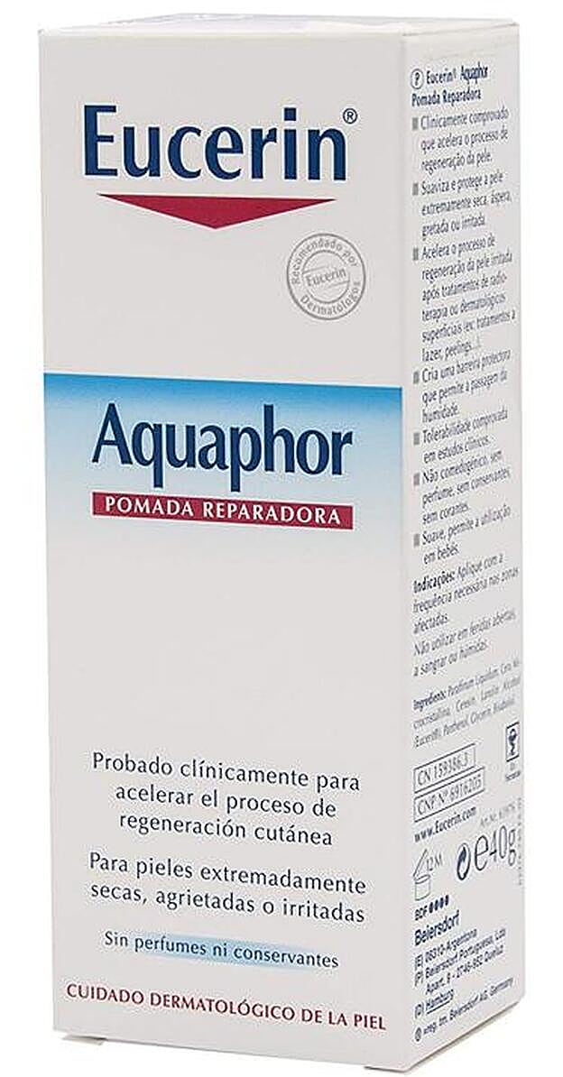 Pomada Aquaphor de Eucerin.