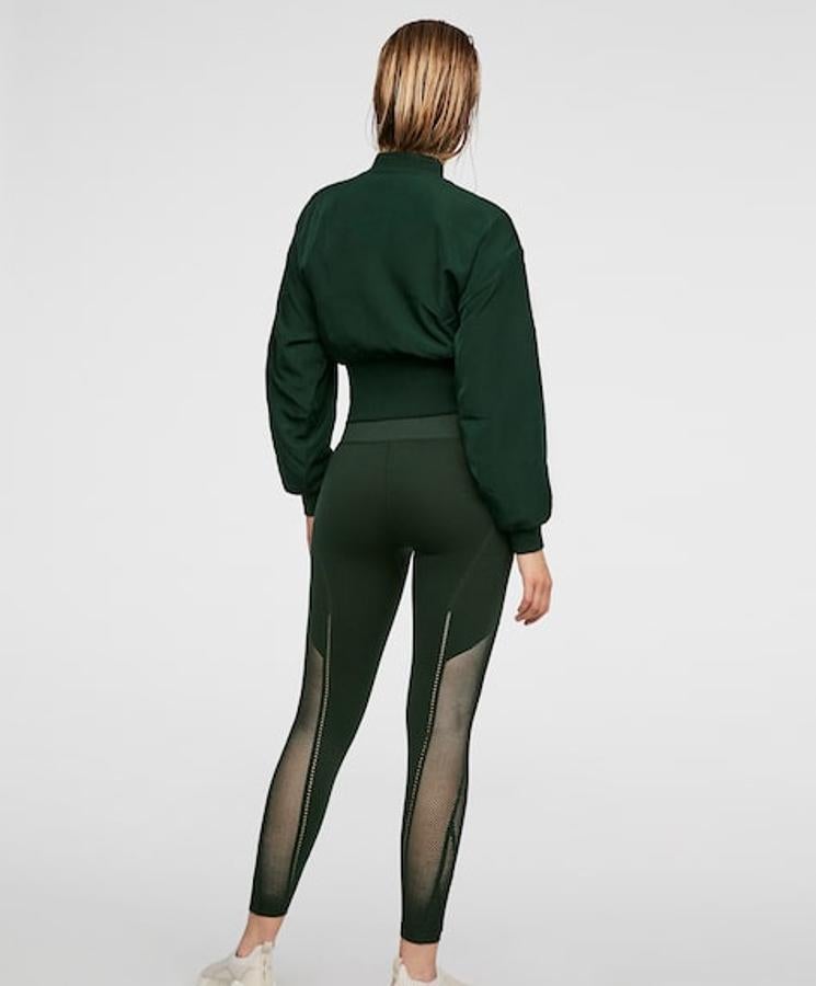 Leggings tobilleros con cintura super alta y sin costuras para una mayor comodidad en el ejercicio. 25,99 euros.