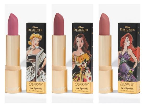 Pintalabios de Cenicienta, Bella y Ariel por 6€ (aprox.) Estas lucen los tonos más delicados y cercanos al nude que igualmente serían la clave con cualquiera de sus looks de alfombra roja.