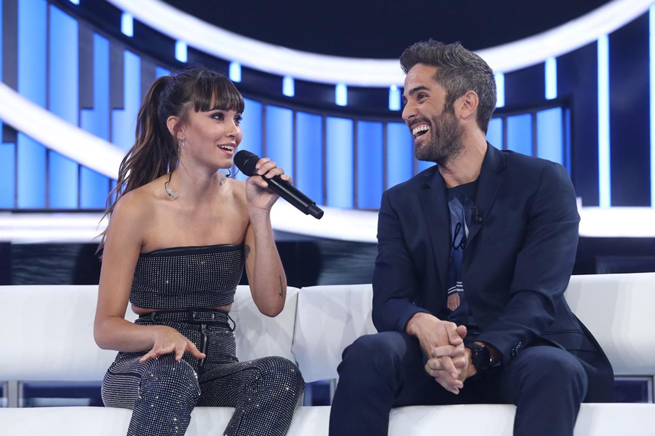 Aitana fue una de las artistas invitadas de la gala 1 de 'OT 2018'.