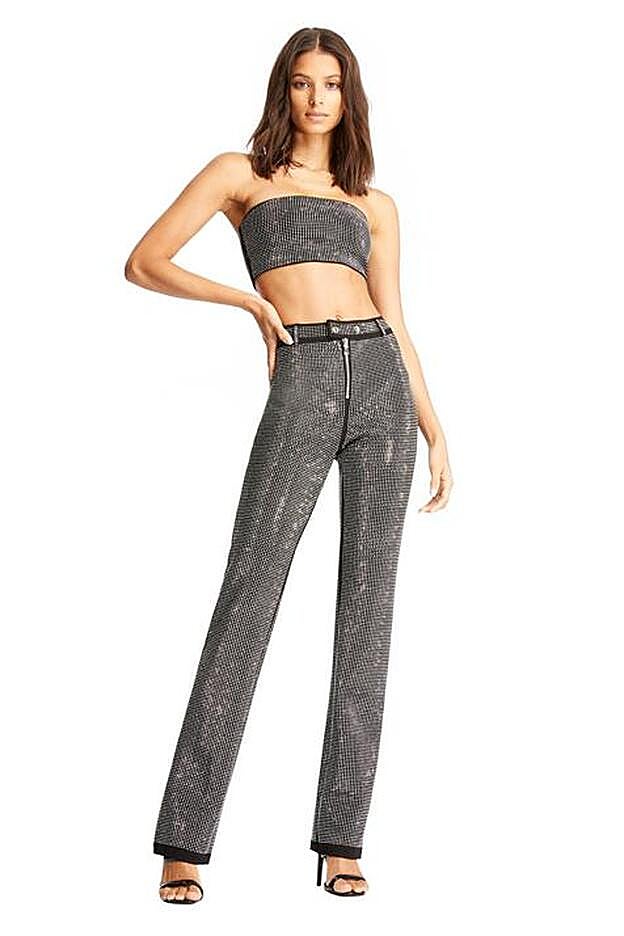 Top moelo Aurora y pantalón Mariah.