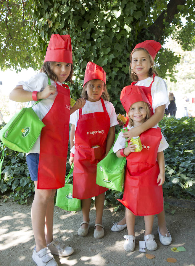 ¡Tan felices! Las participantes en los talleres de The cooking House del Go Family se llevaron a casa sus maravillosas creaciones culinarias.