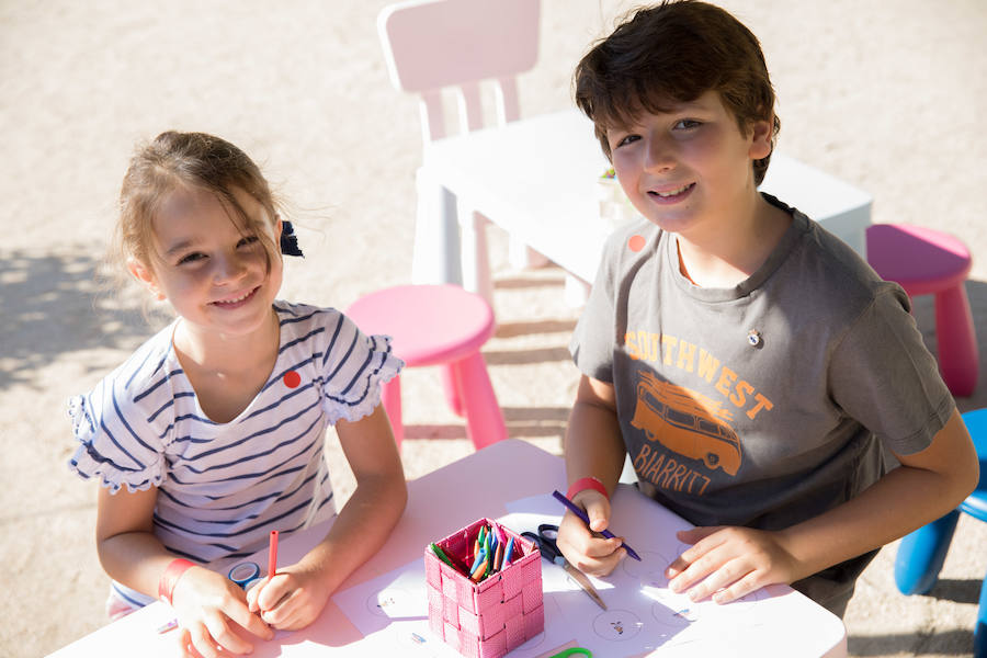 Los espacios para pintar (Ikea, SSangyong, The Artist Room...) estaban repartidos por todo el recinto y siempre encontrábamos en ellos niños y padres pasándolo maravillosamente bien.