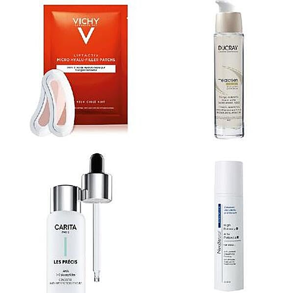 1. Blanca Sérum Despigmentante de Fridda Dorsch (31 €). 2. Melascreen Sérum Global de Ducray (39 €). 3. Les Précis AHA [+] Biopeptides de Carita (55 €). 4.. Alta Potencia R Sérum Gel de NeoStrata (52,80 €)