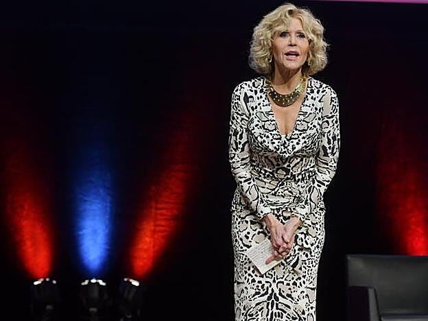 Jane Fonda en el Festival de cine de Lyon 2018