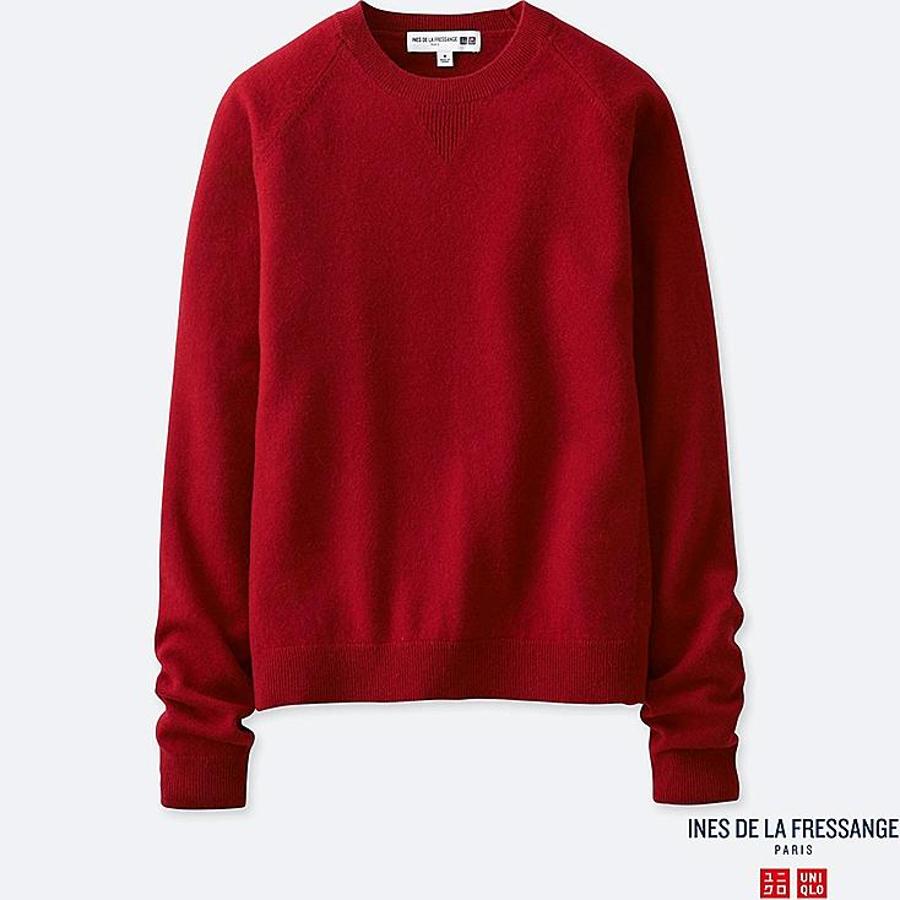 Esta lana amorosa y con una caída que enamora tiene en Uniqlo una garantía de calidad-precio. Imposible encontrar las prendas de cachemira que vende la marca japonesa en otro sitio a un precio similar. Nos ha encantado especialmente este jersey de la colección que firma Ines de la Fressange. Un lujo rebajado a 69,90 euros (¡quedan pocas tallas, corre!).