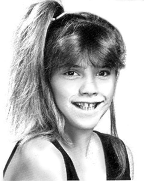 Victoria Beckham durante su adolescencia