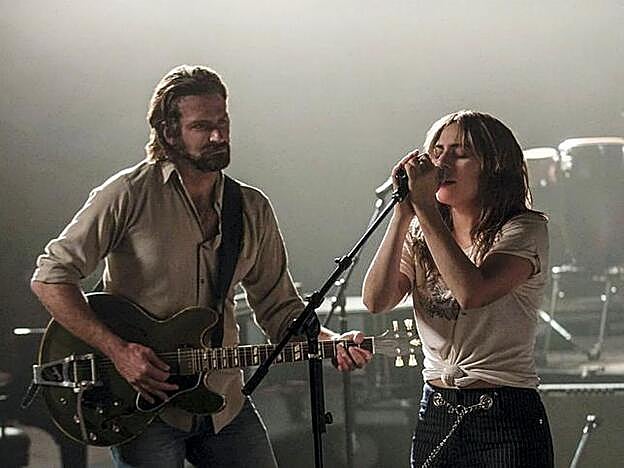 Escena de la película 'Ha nacido una estrella'.