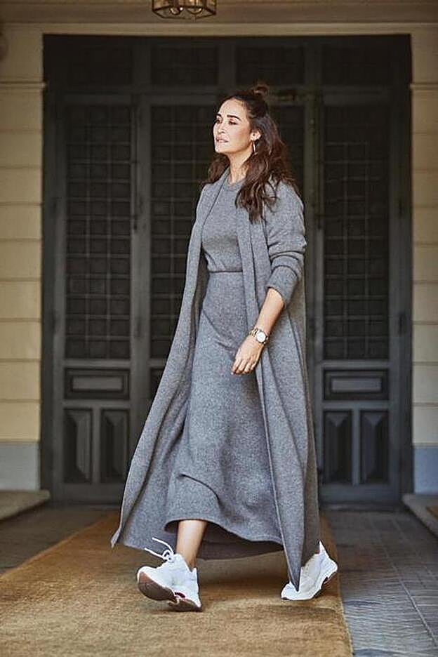 Las zapatillas de Vicky Martín Berrocal combinan con todo