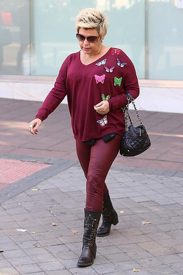 Terelu Campos acude a una revisión médica.