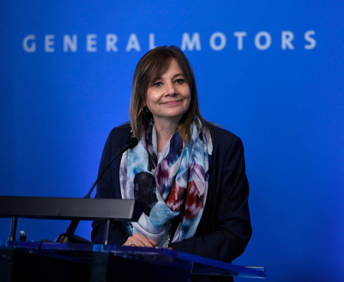 Mary Barra es la primera mujer directora ejecutiva de una gran empresa del motor como General Motors.