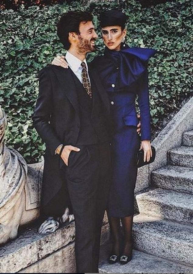 Una de las firmas favoritas de Eva González para vestidos de invitada y también de la modelo Alejandra Domínguez, que eligió la marca sevillana para la boda del Duque de Huéscar y Sofía Palazuelo.