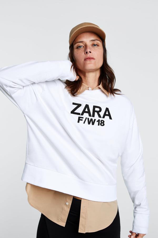 La fiebre del logo llegó a Zara hace tiempo. Y esta es una prueba más (19,95 euros).