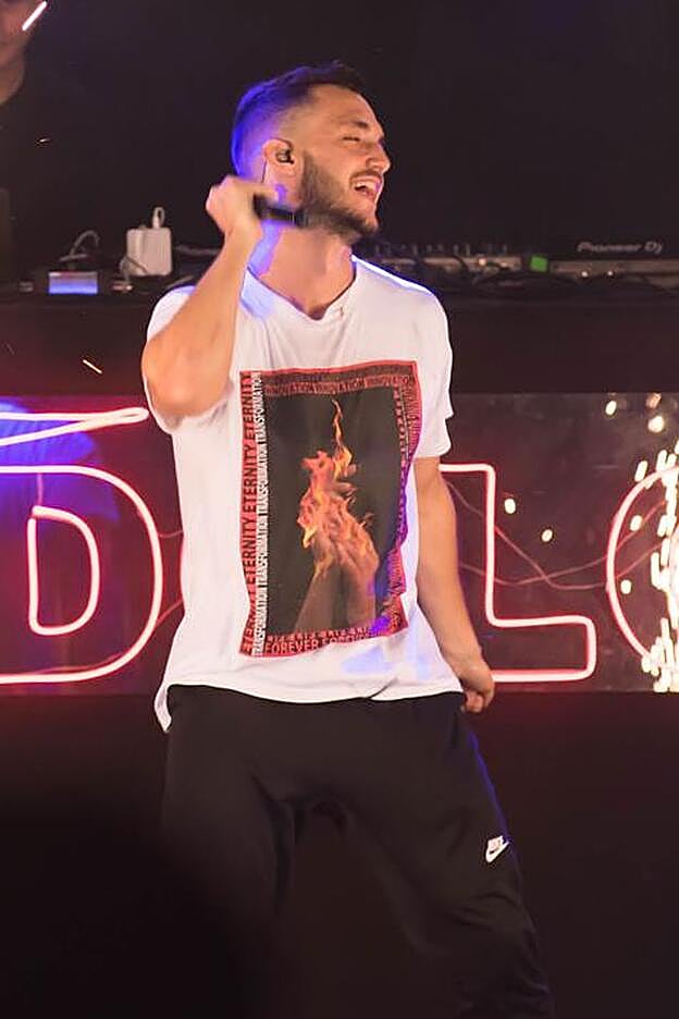 C. Tangana en uno de sus últimos conciertos.