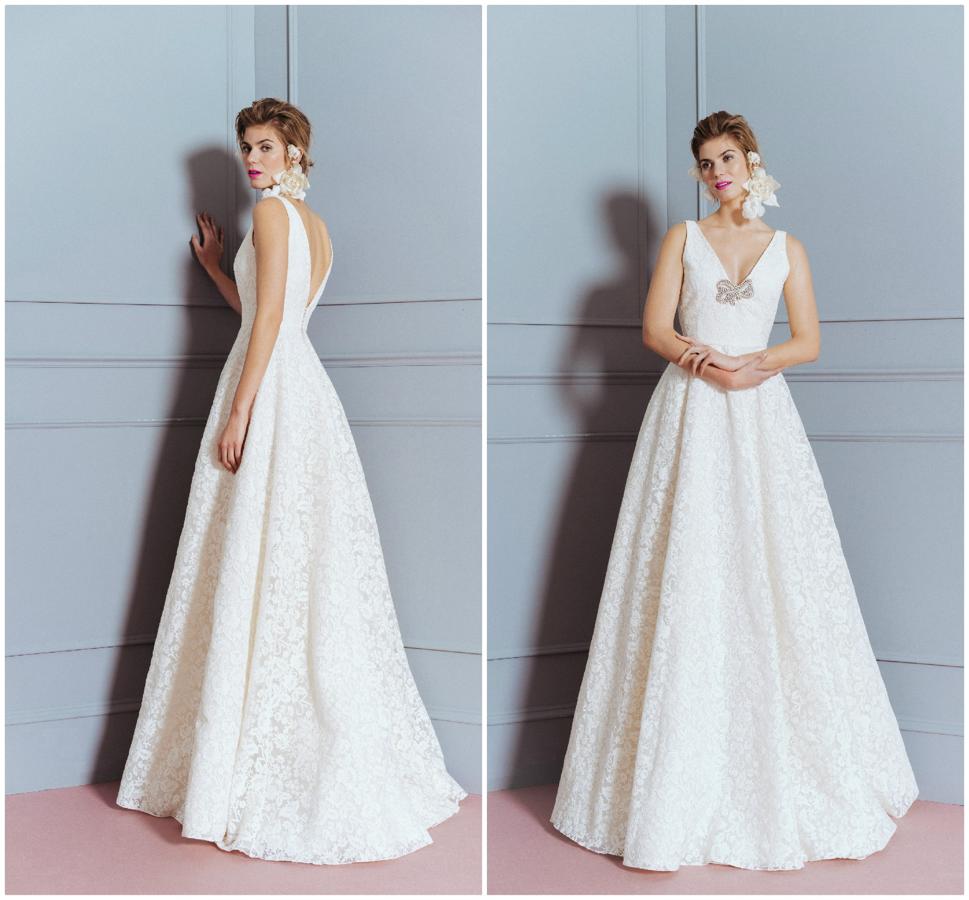 Fotos: Los vestidos de novia de Jorge Vázquez para Vicky Martín Berrocal y