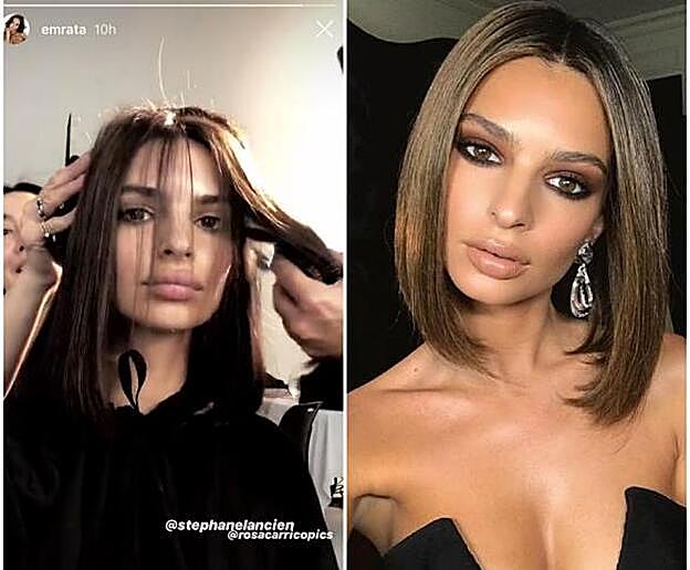 El cambio de look de Emily Ratajkowski