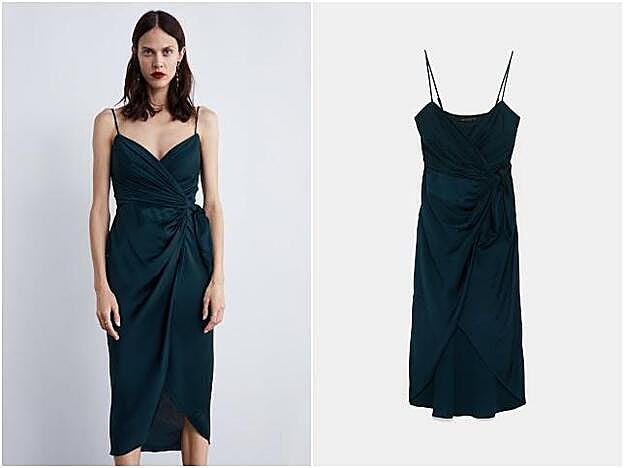 Vestido de Zara: 59,95 euros.
