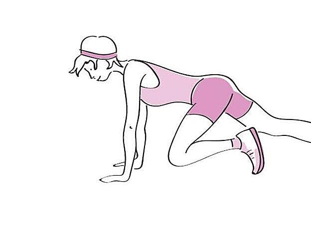 Ejercicio para tonificar sin pesas.