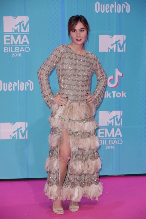 También hubo representación de la ficción televisiva esapñola. Nadie llevaba un vestido de Teresa Helbig.