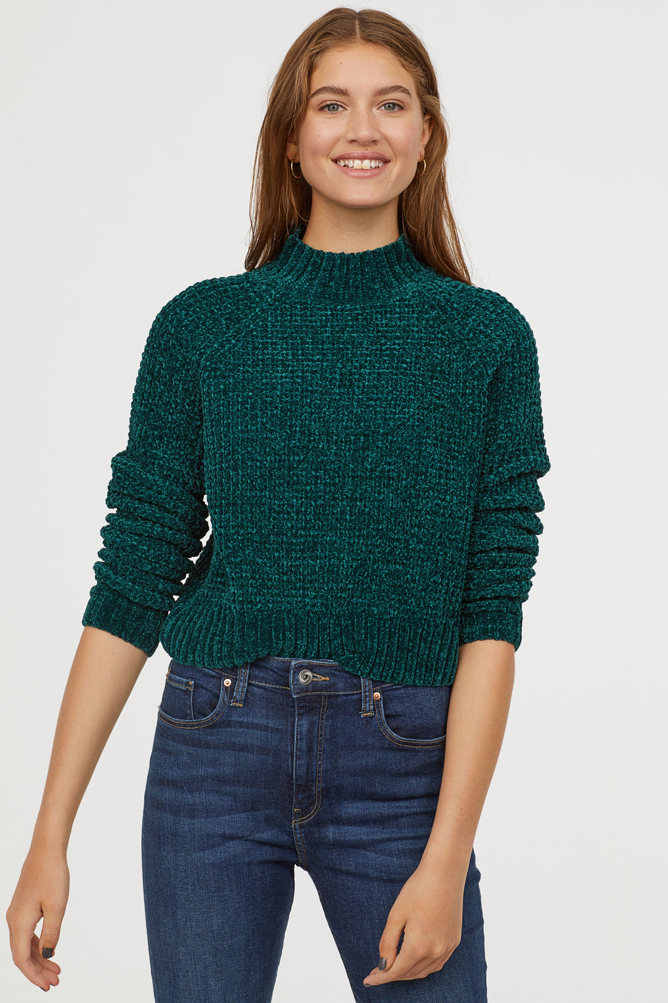 Jersey en punto de H&M: 24,99 euros. Disponible en más colores.