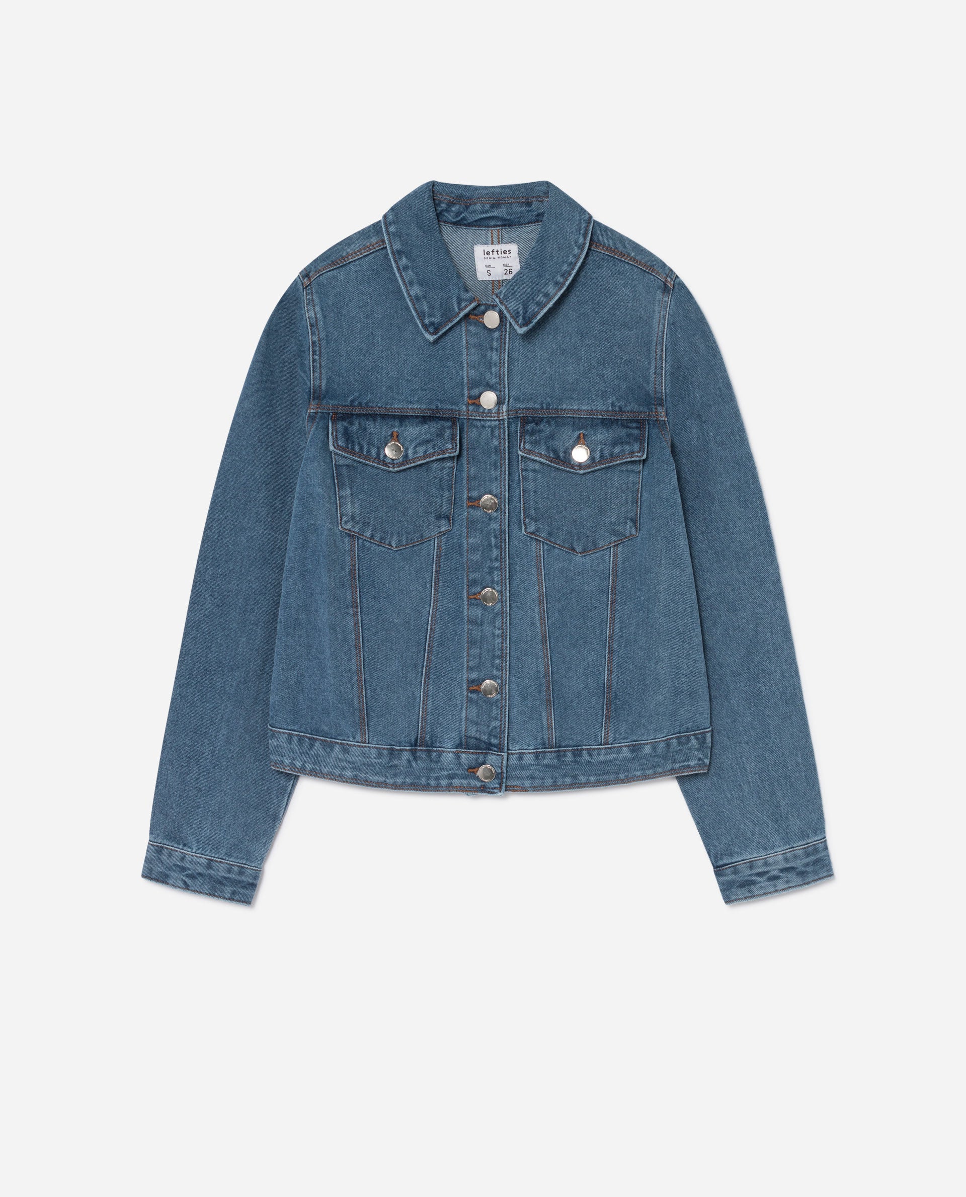 Cazadora denim de Lefties: 14,50 euros.