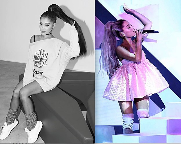 Ariana Grande, la reina de la cola de caballo altísima.